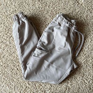 Stone/beige jogger Jaanuu scrub bottoms